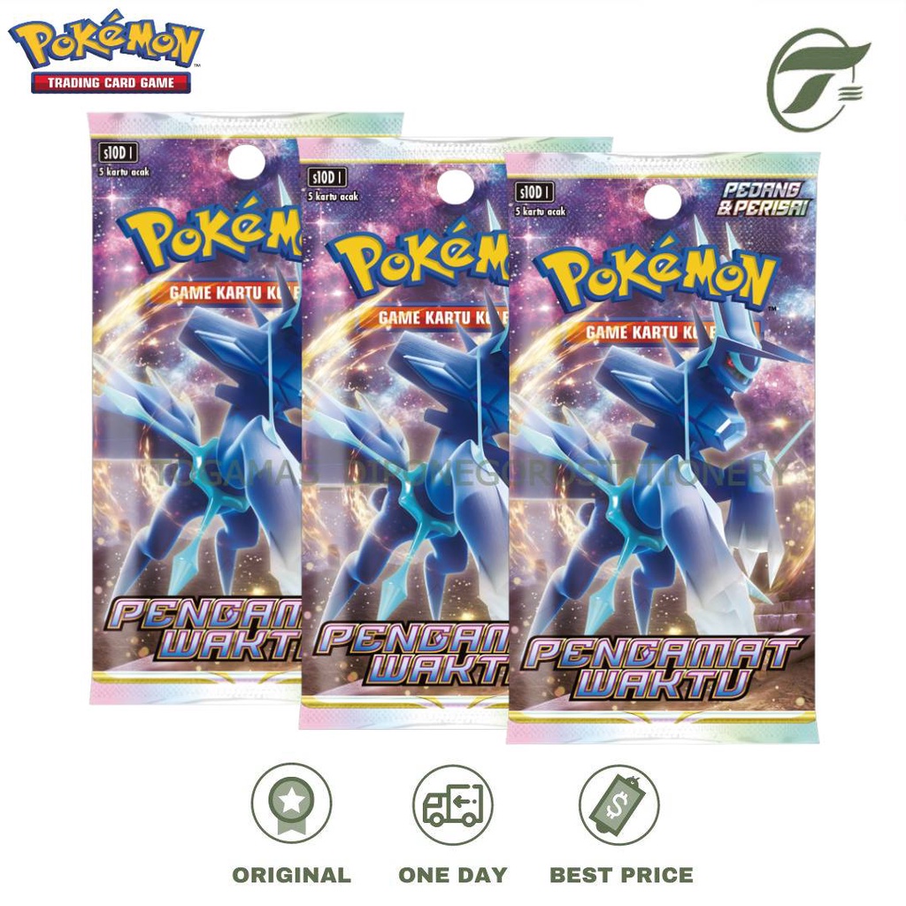 TRADING CARD GAME POKEMON BOOSTER PACK S10D PENGAMAT WAKTU