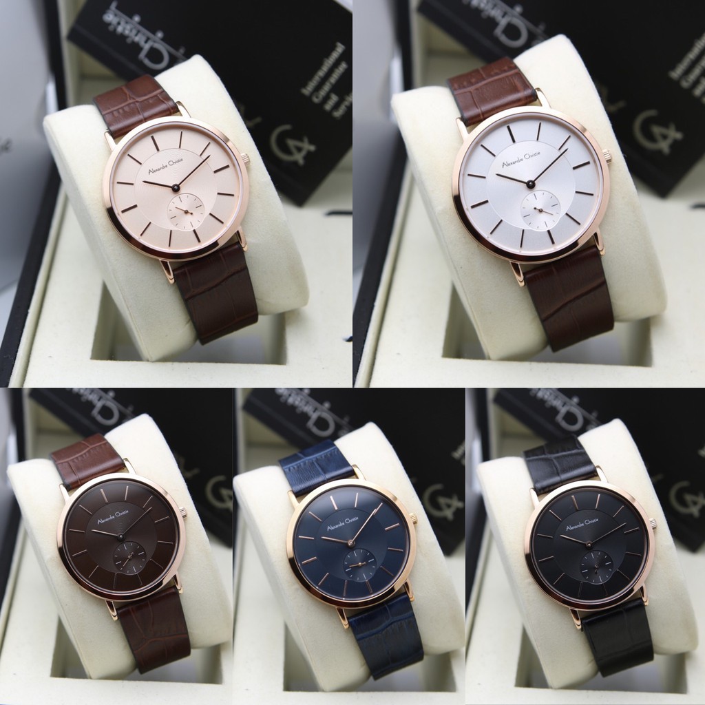 JAM TANGAN ALEXANDRE CHRISTIE WANITA AC 8575 LS ORIGINAL