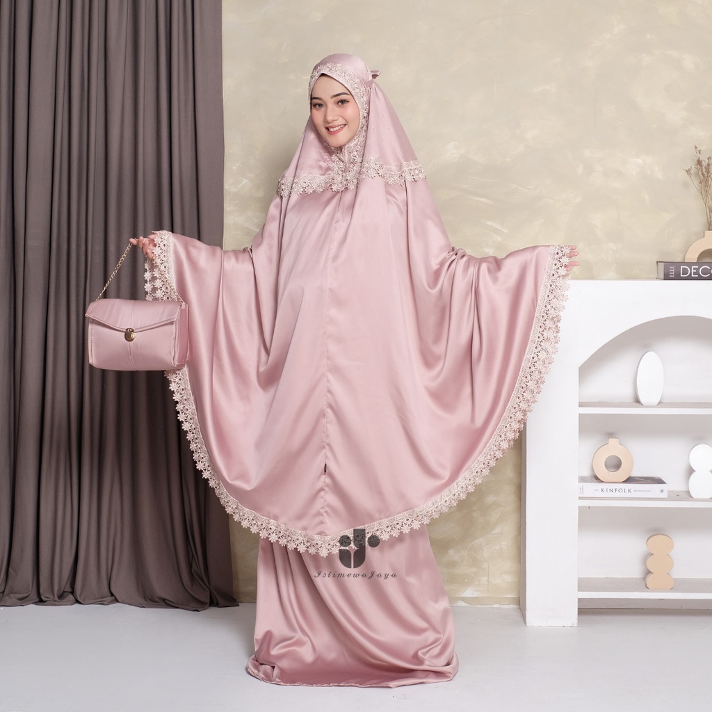 Mukena Sutra Renda Premium AMANDA