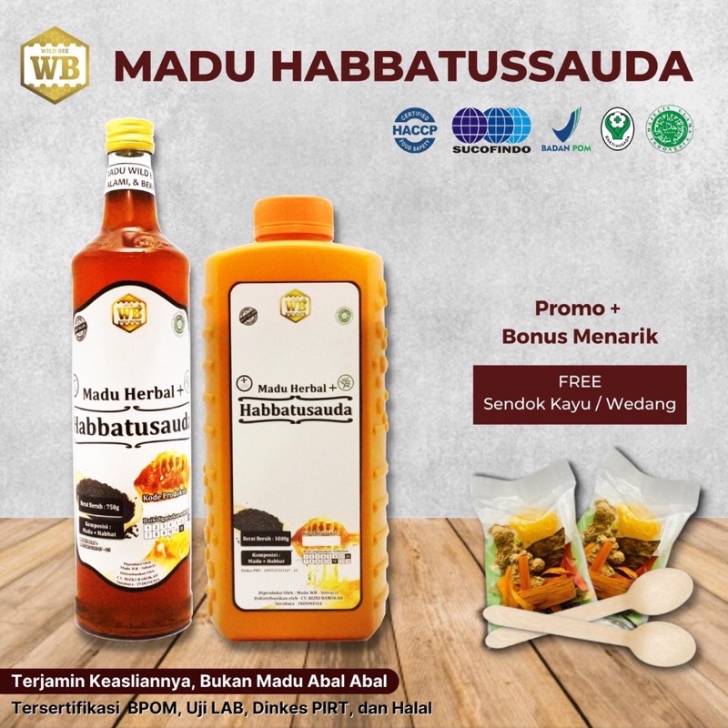 

Madu Habbatusauda / Lebah Apis Melifera - Garansi Murni & Asli 100%-Wild Bee