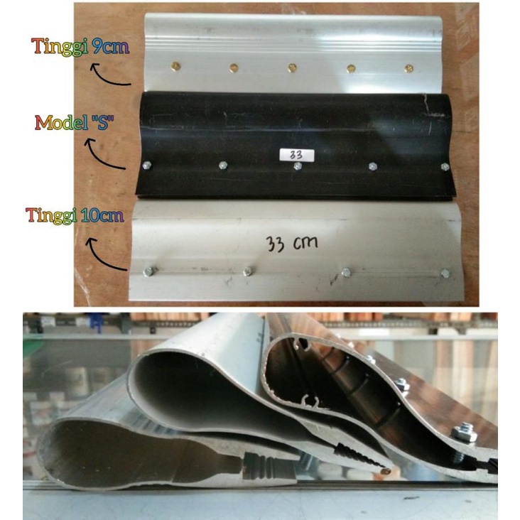 Gagang Rakel Alumunium