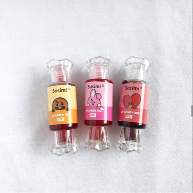 Liptint sasimi watercandytint BT21 (ecer)
