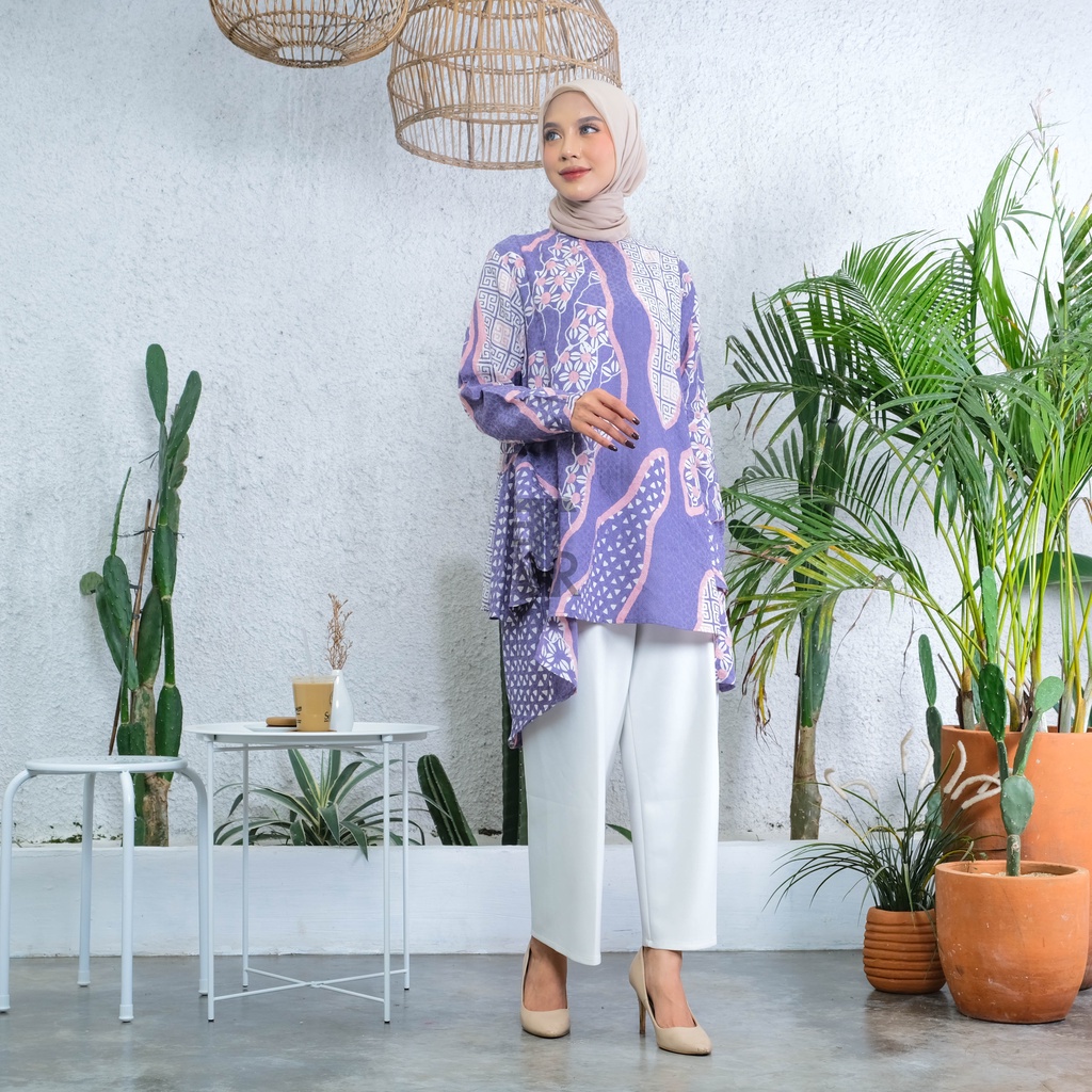 FITTINGROOM11 Tunik Batik - Amina Tunik Dobby