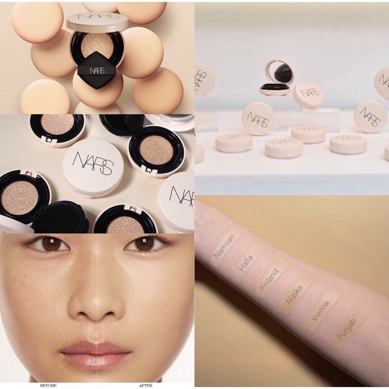 Nars Pure Radiant Protection Aqua Glow Cushion SPF 50+ (Alaska)