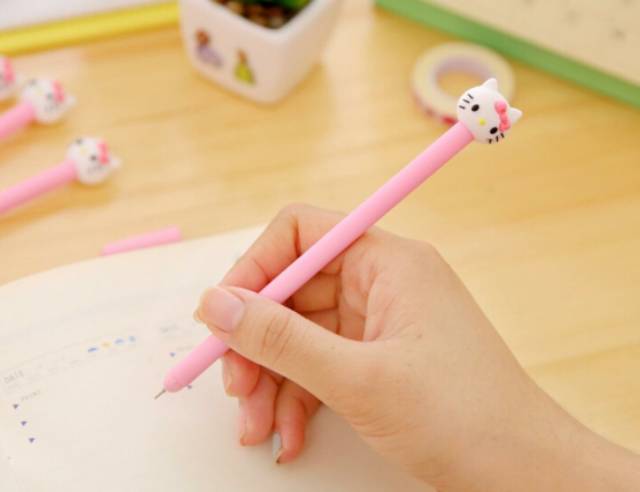 pulpen hello kitty / pulpen karakter hello kitty / pulpen lucu