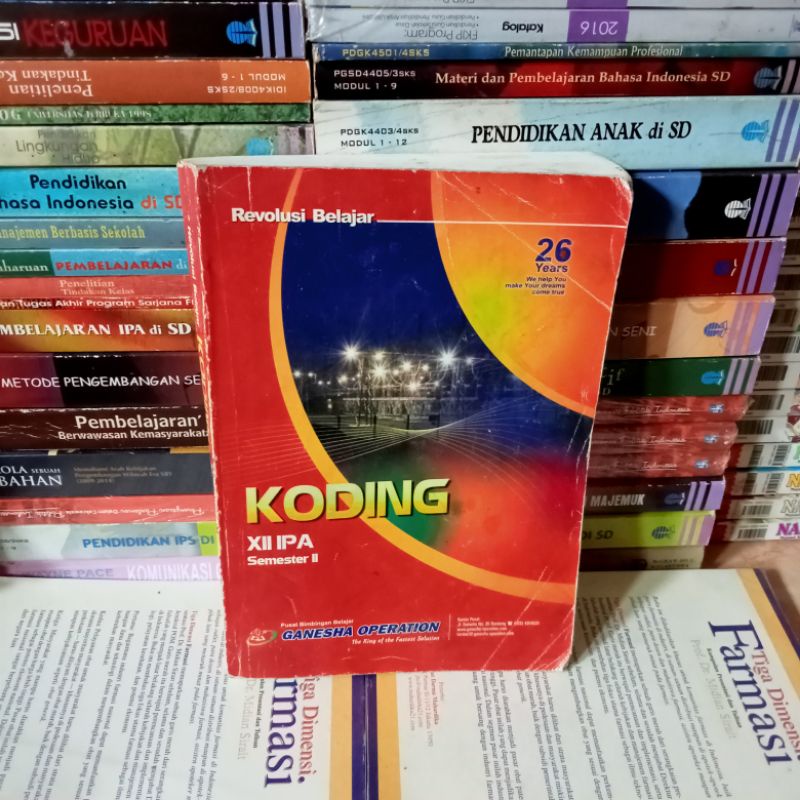 REVOLUSI BELAJAR KODING UNTUK SMA KELAS 12 IPA SEMESTER 2
