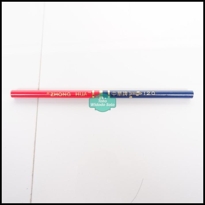 

Pensil Tukang Merah Biru Zhong Hua 120 1 Buah