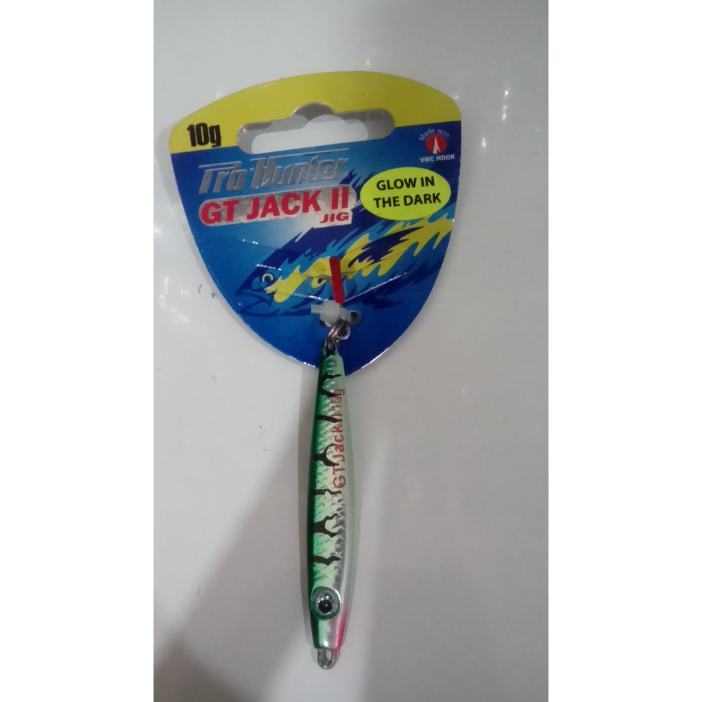 Umpan Jig Pro Hunter Gt Jig 10gram Glow In The Dark