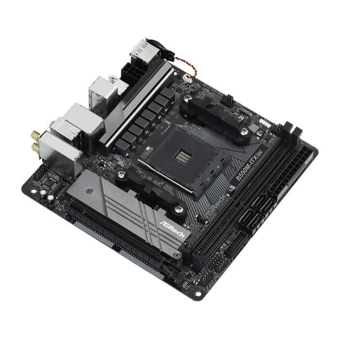 ASRock B550M ITX/AC (AM4, AMD Promontory B550, DDR4, USB3.2, SATA3)