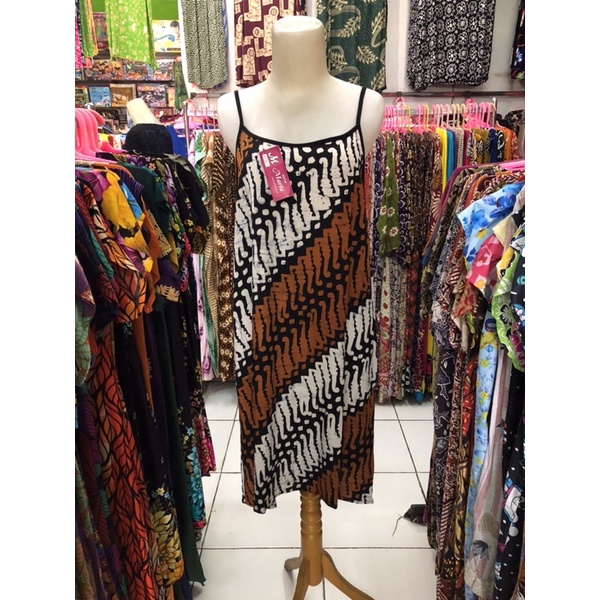 TANKTOP BATIK MARTA / DRESS TANKTOP BATIK / DASTER TALI TIPIS / BAJU SANTAI / PIYAMA