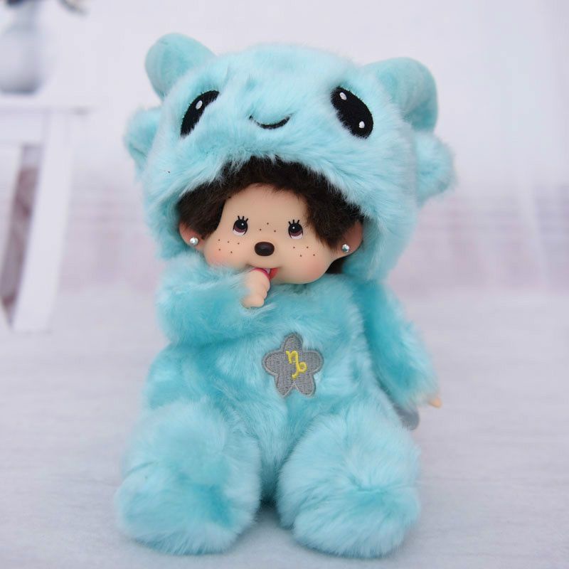Monchhichi Plush Doll Kawaii 12 Constellation Design Stuffed Toy Kids Gift