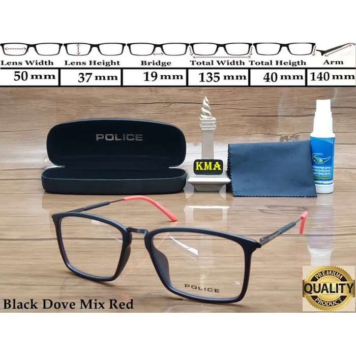 Frame kacamata minus POLICE SUPERIOR frame minus frame limited edition terlaris