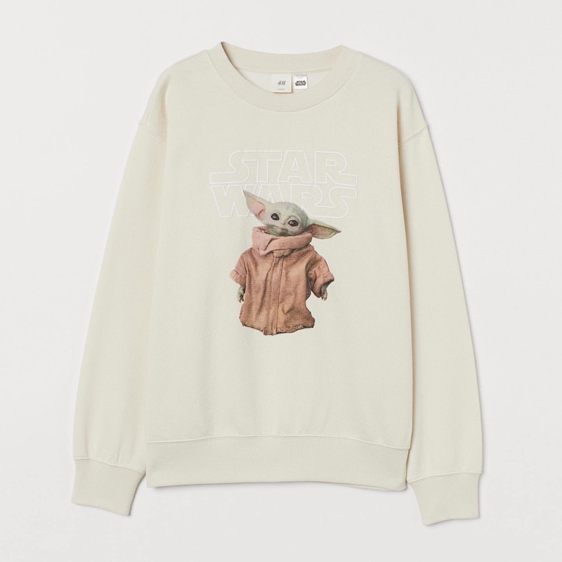 CREWNECK H&M STARWARS BABY YODA