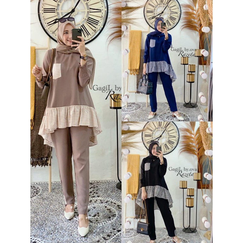 Setelan Kekinian - Razeta Set - OOTD