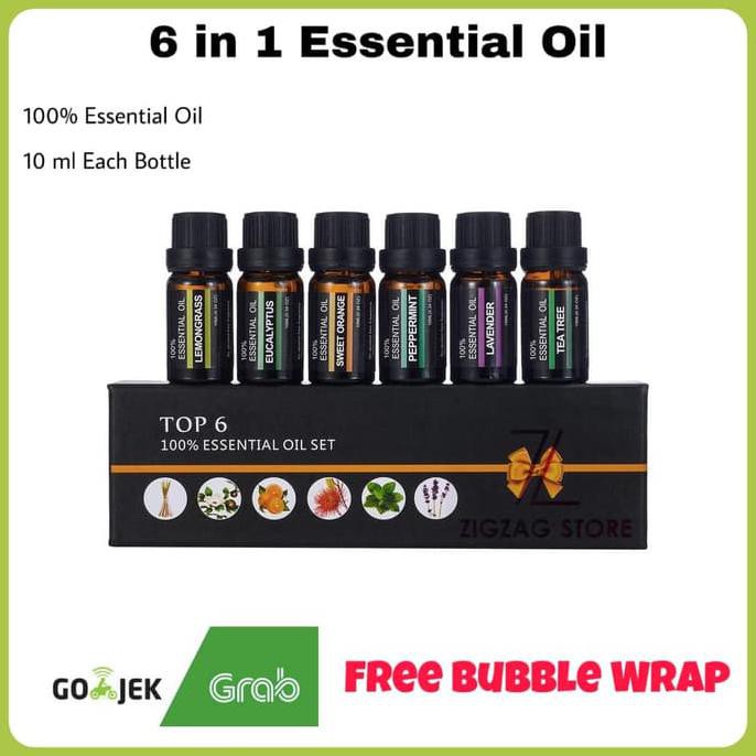 ESSENTIAL OIL / AROMATHERAPY OIL 6 IN1 10ML
