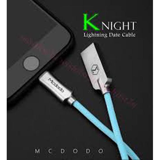 Kabel Lightning McDodo Auto Disconnect Lightning Data Cable 1.2 M [CA-390] - Tiffany Blue