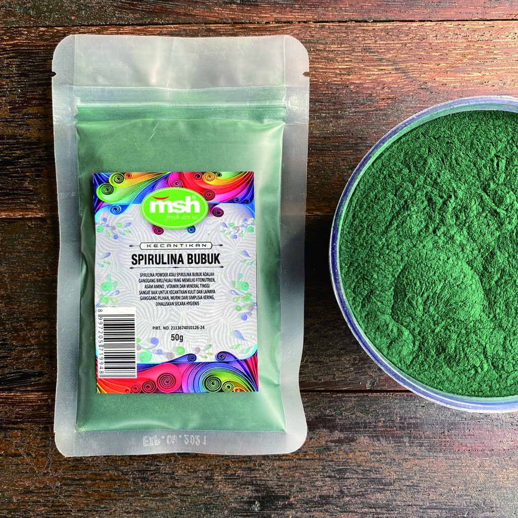 

Premium MSH Spirulina Bubuk 50 g