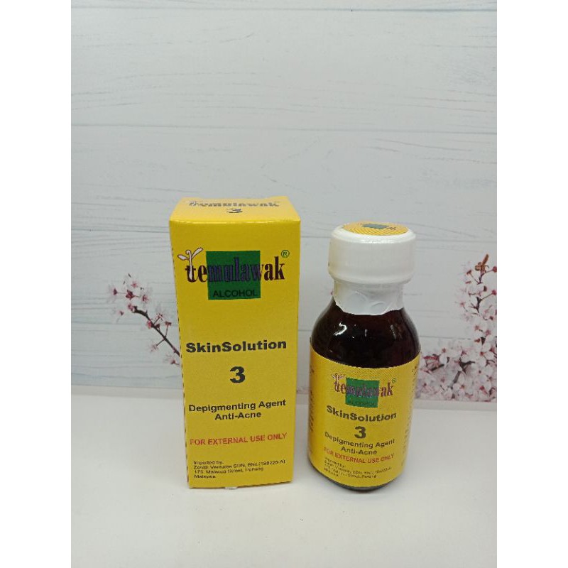 ALKOHOL TEMULAWAK / Toner/Alkohol Skinsolution No 3