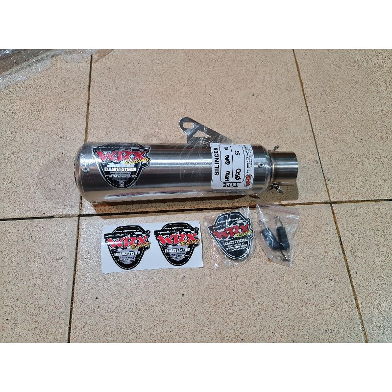 Silencer knalpot WRX GP6 K1 SS