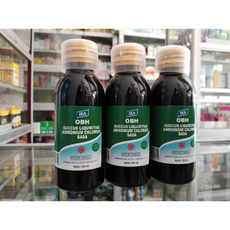 OBH IKA SIRUP 100 ml | Obat Batuk Hitam