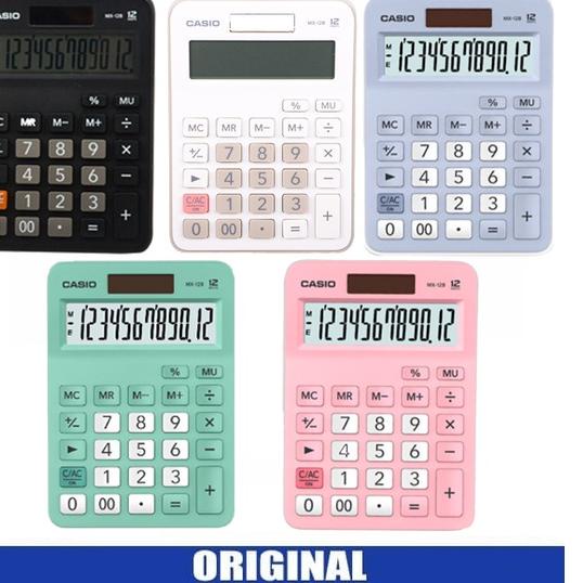 

CASIO 12 DIGIT KALKULATOR CALCULATOR ALAT HITUNG MESIN HITUNG FANCY KANTOR OFFICE FANCY DELIGHT CALCULATOR CASIO SERIES MX 12 B MX12 B MX 12 WE 12 LB GN PK GARANSI RESMI ASABA ,.