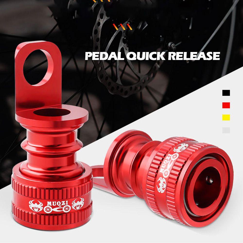 R-FLOWER Gesper Pelepas Cepat 4warna Memperbaiki Dasar Adaptor Aksesori Bersepeda Bingkai Sepeda