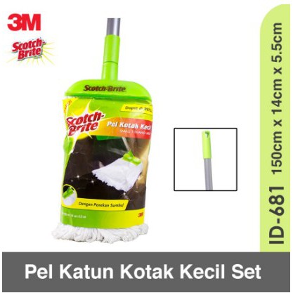 3M Scotch brite ID 681 Pel Katun kotak kecil set