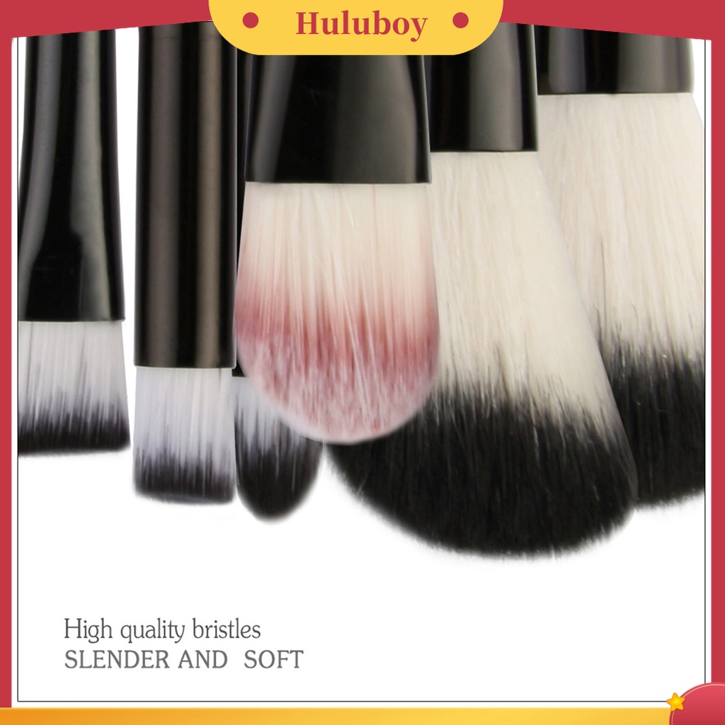 Huluboy Huluboy♡ 22 Pcs / Set Brush Makeup Eyeshadow Concealer Blending Model Panjang Untuk Wanita