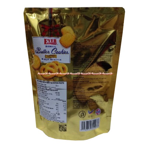 Ever Delicious Danish Butter Cookies 150gr Biskuit Mentega Danis Better Kukis Buter Everdelicious Efer Snack Cemilan Halal