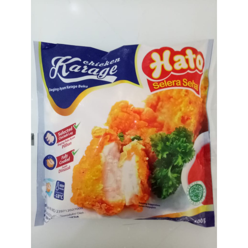 

HATO CHICKEN KARAGE 500GR