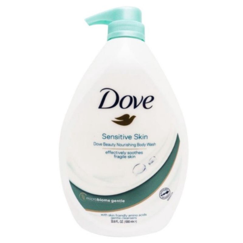 Jual DOVE Sensitive Skin Beauty Nourishing Body Wash (1000ml) | Shopee ...