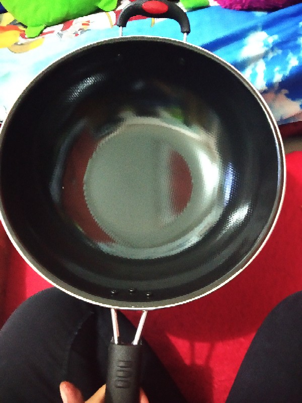 Gm Bear Wajan Teflon Gagang Merah 32cm 1069-wajan Penggorengan Teflon 32cm