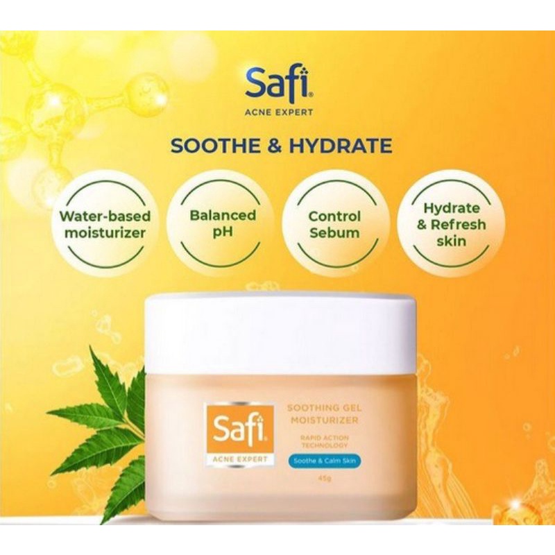 Safi Acne Expert Cleanser / 2 in 1Cleanser /acne cream / moisturizer / toner