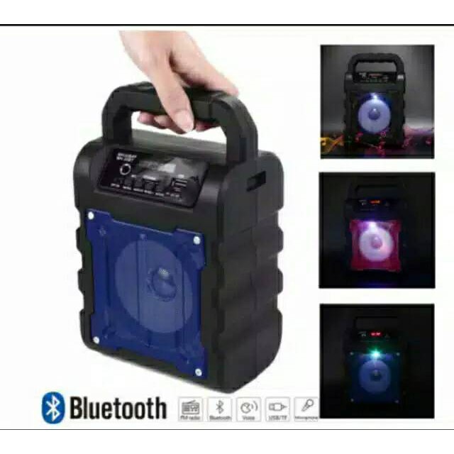 SPEAKER BLUETOOTH Y02 FREE MICROPHONE KARAOKE PORTABLE WIRELESS BASS