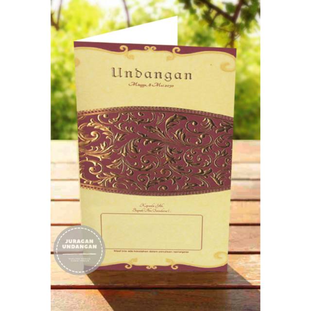 Blanko Undangan/ Undangan Pernikahan/ Undangan Murah Erba HC-88136