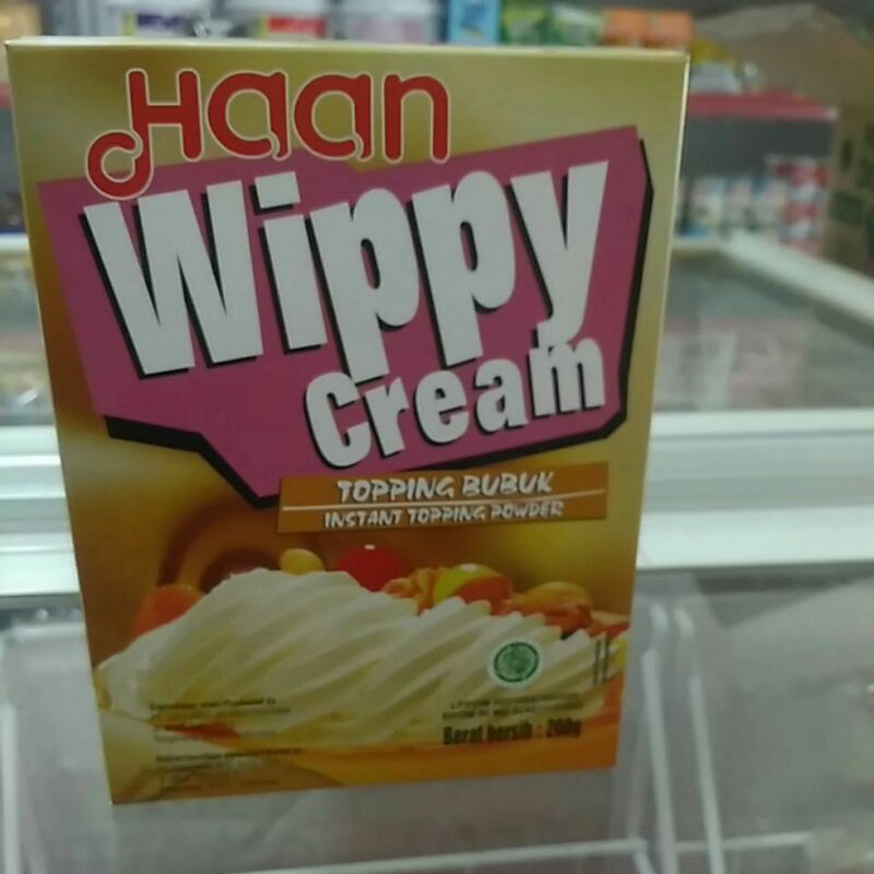 

Haan Wippy Cream Topping Bubuk 200gr