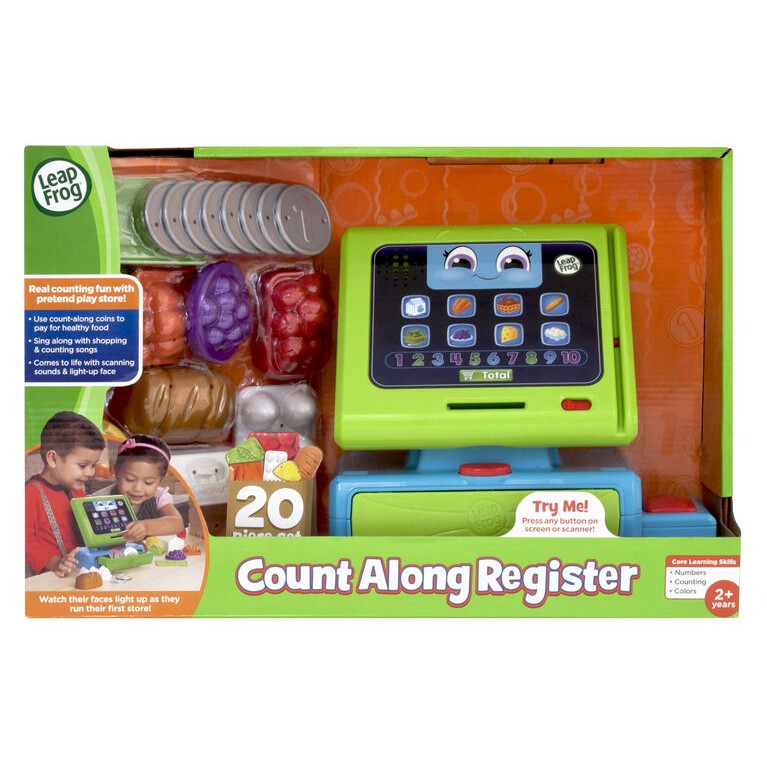 Leapfrog Count Along Register Cashier