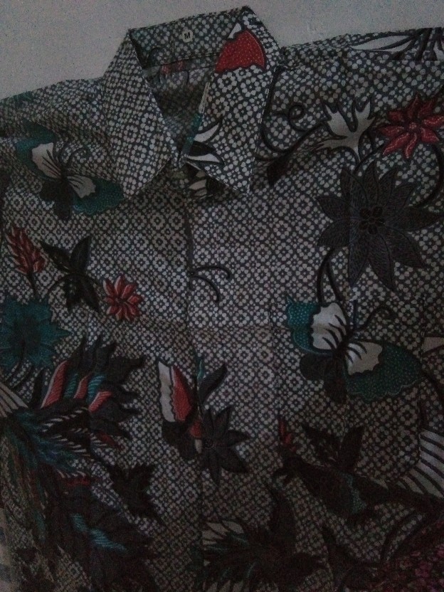 Batik Couple Keluarga Sania Ruffle Ori Ndoro Jowi Dnt Sogan Motif Merpati Putih