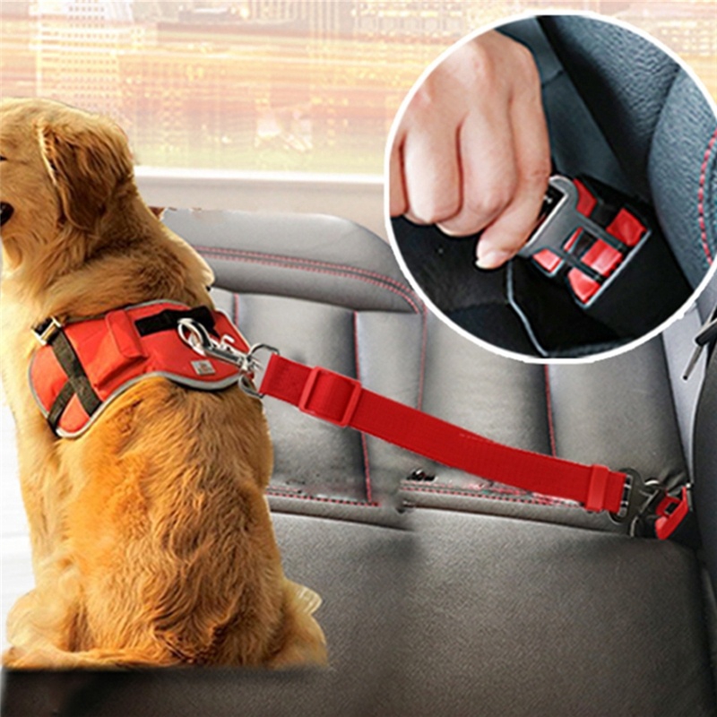 Strong Pet Dog Car Seat Belt Clip Lead 