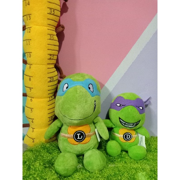 Paket 2 pcs boneka superhero Ninja Turtle Kura kura ninja