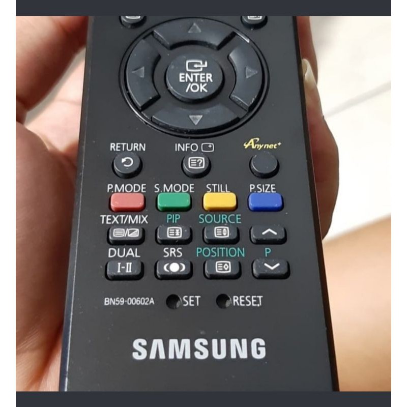 REMOTE REMOT TV SAMSUNG LED LCD BN59-00602A ORIGINAL ASLI