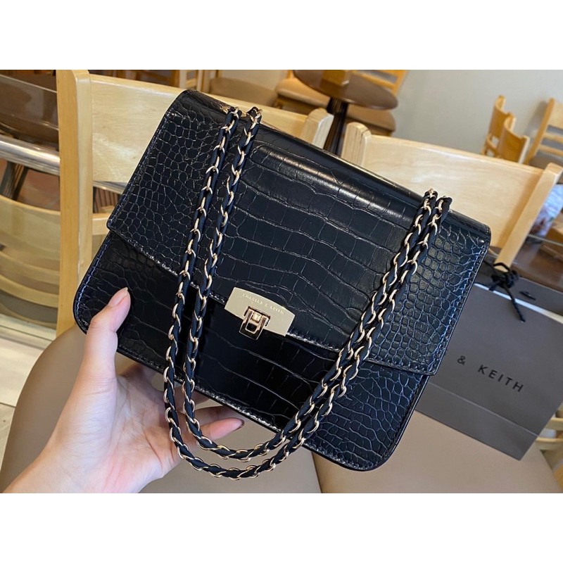 New Arrival Croco Crossbody Bag