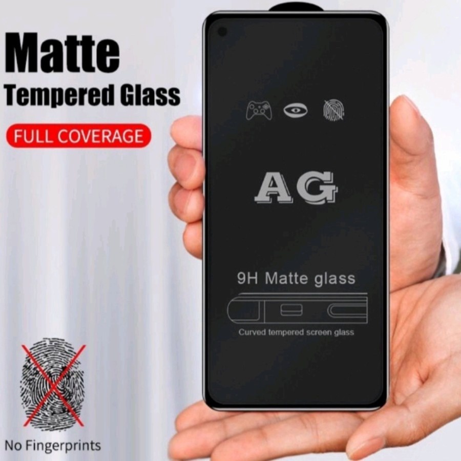 Oppo A95 A74 4G 6.43&quot; Tempered Glass Full Layar/Bening/Anti Blue Light/Full Matte Anti Glare/Ceramic Clear/Ceramic Full Matte/TG Anti SPY Biasa/Full