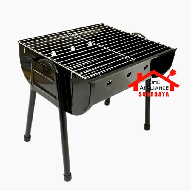 Maspion Maslon Alat Panggang Panggangan Pemanggang BBQ Sate Serbaguna Multi Square Grill 30 CM