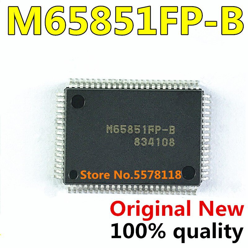 1pc Ic M65851Fp-B M65851Fp Qfp-100 Chipset