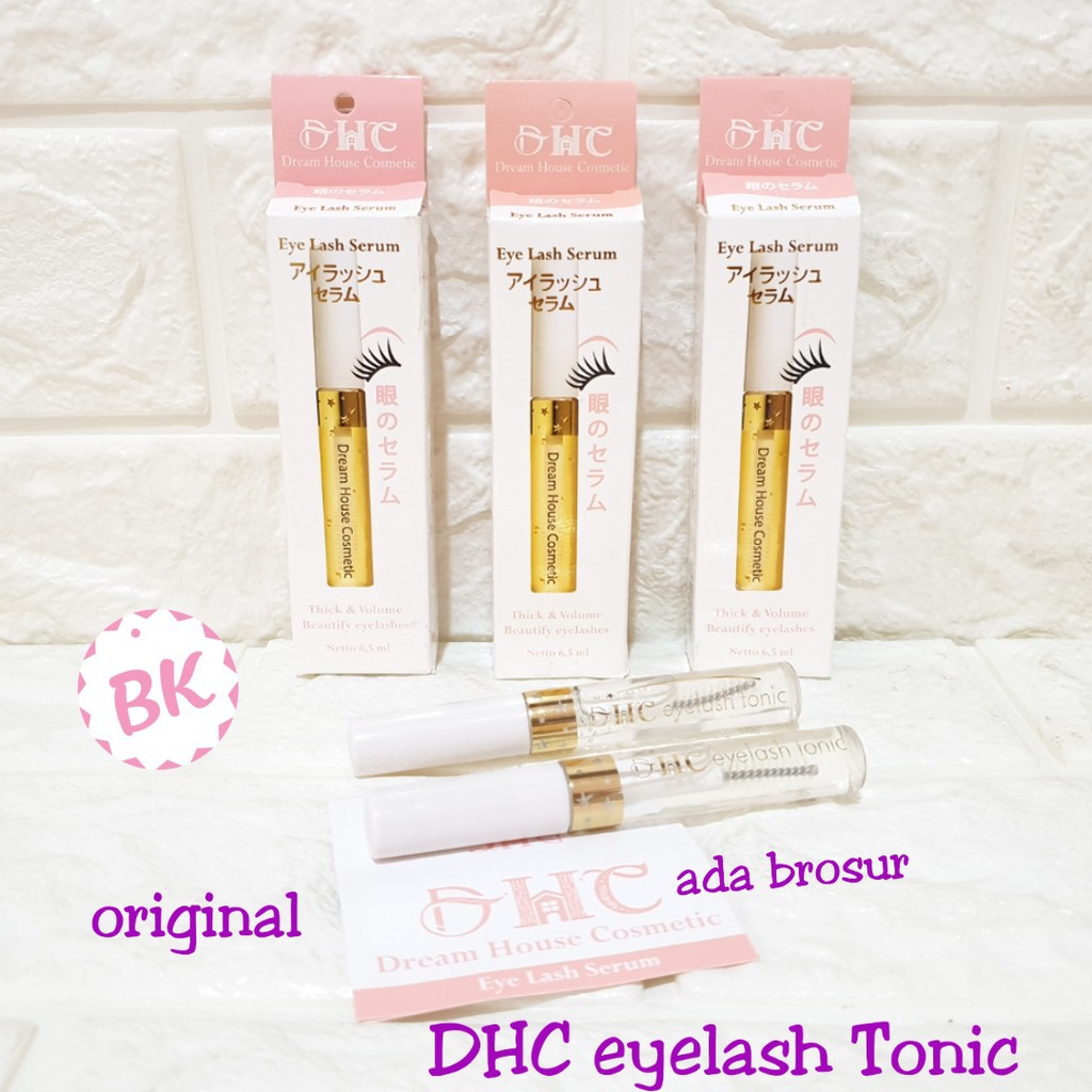 [ORI] Serum Penumbuh Penebal Pelentik Bulu Mata dalam 2 Minggu dengan Vitamin &amp; Moisturizer - DHC Eyelash Tonic