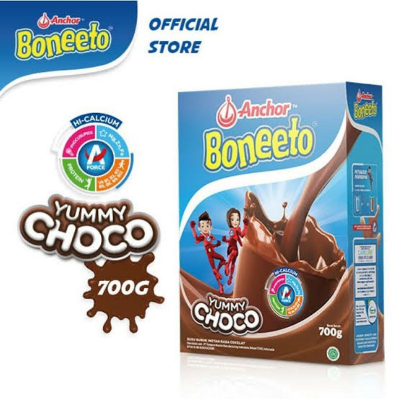 

Boneeto Yummy Choco/Creamy Vanila 700Gr | Akira Baby Shop