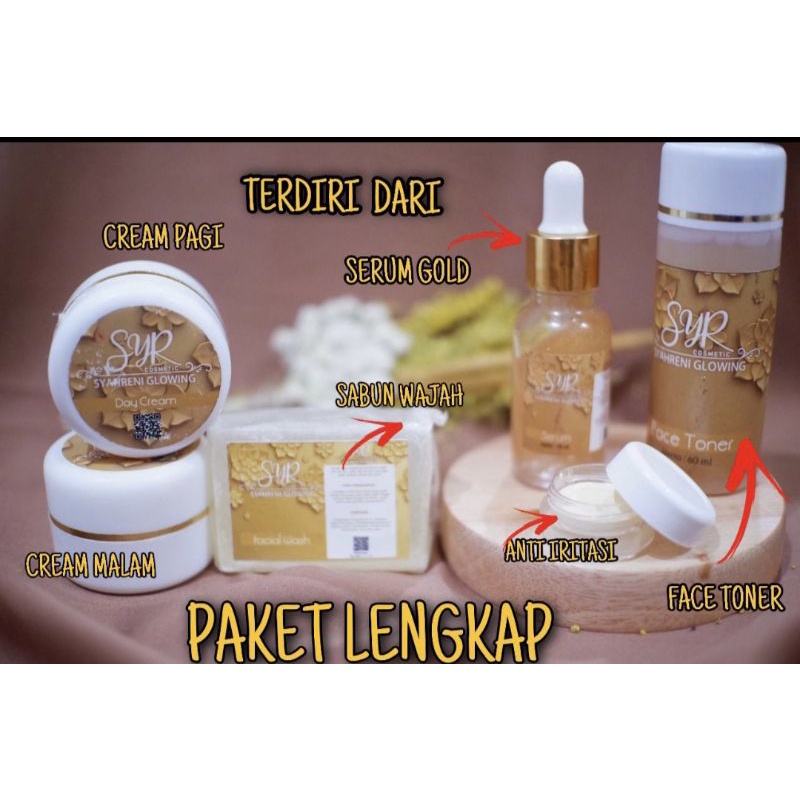 ORI 1000 % PAKET LENGKAP SYAHRENI GLOWING FREE KAPAS BISA COD TERLARIS-4