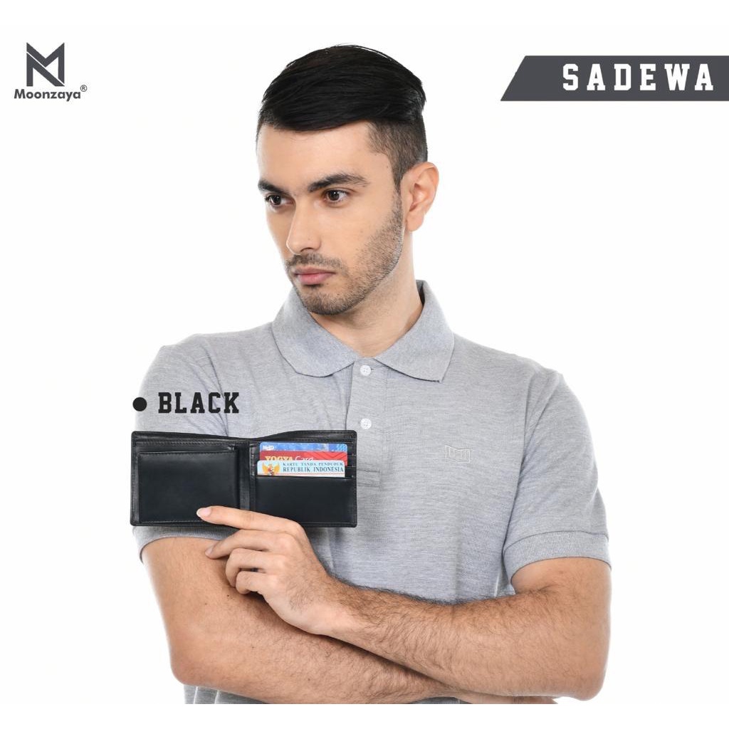 Dompet Sadewa - Dompet pria - BLACK - by Moonzaya