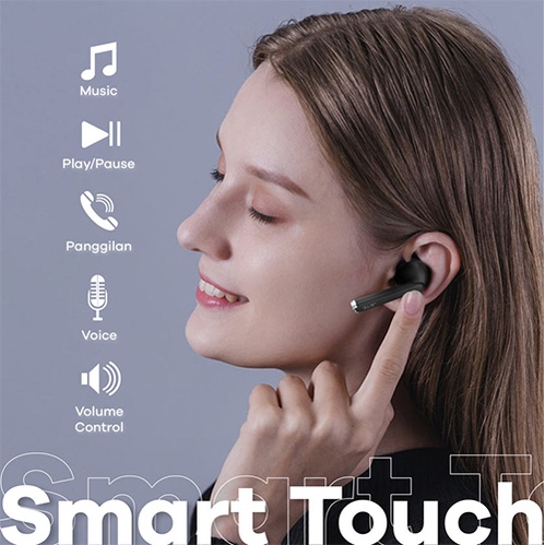 TWS Earbuds Headset Bluetooth JETE T11 - Garansi  2 Tahun